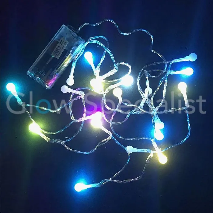 LED BALL LIGHTING WITH 20 LIGHTS - COLOR CHANGING
