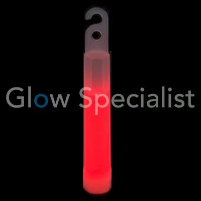 Glow Specialist Glowstick 4" – 10 cm – Breaklight met haak & oog – Lange brandduur – Feest, outdoor & veiligheid