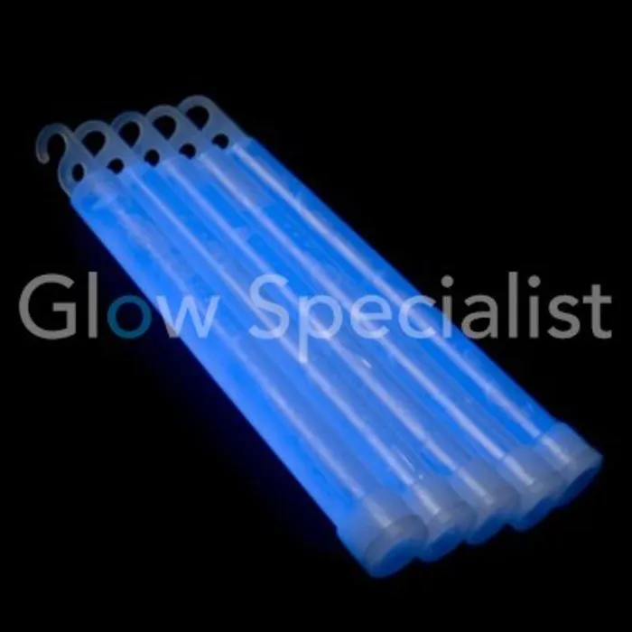 Glow Specialist Breaklight 6" – 15 cm x 17 mm – Glowstick met haak – Ultra heldere lichtstaaf – Feest, outdoor & veiligheid