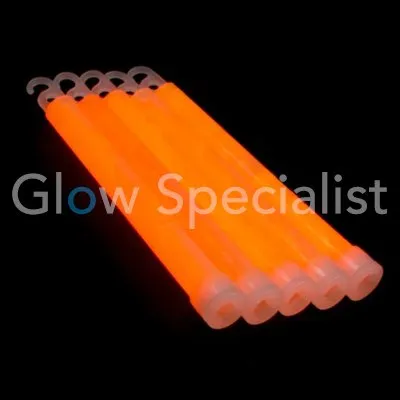 Glow Specialist Breaklight 6" – 15 cm x 17 mm – Glowstick met haak – Ultra heldere lichtstaaf – Feest, outdoor & veiligheid
