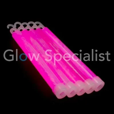Glow Specialist Breaklight 6" – 15 cm x 17 mm – Glowstick met haak – Ultra heldere lichtstaaf – Feest, outdoor & veiligheid