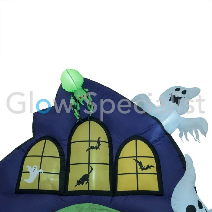 Europalms OPBLAASBARE HALLOWEEN DECORATIE SPOOKHUIS PORTAAL - 270CM