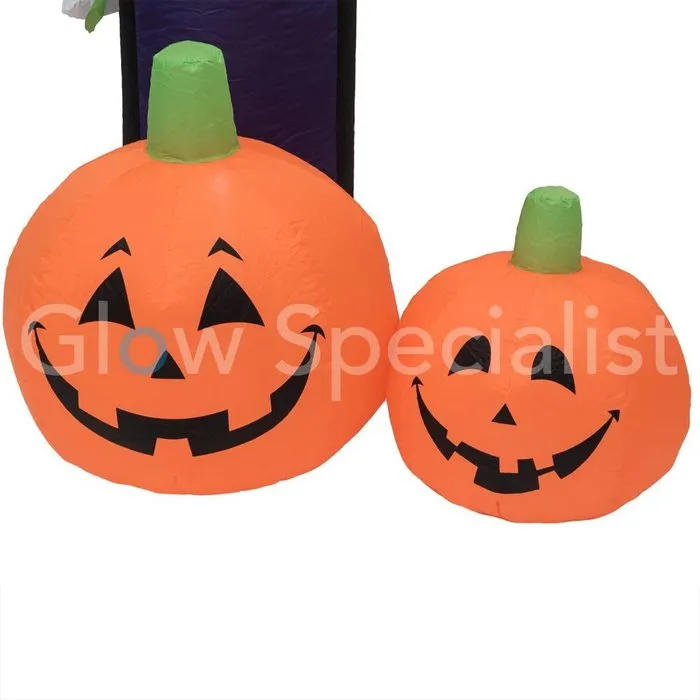 Europalms OPBLAASBARE HALLOWEEN DECORATIE SPOOKHUIS PORTAAL - 270CM