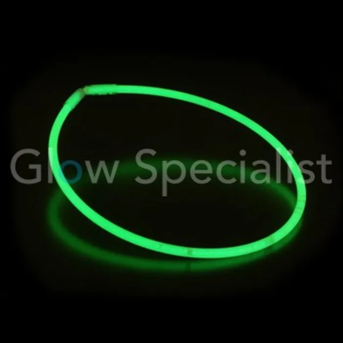 Glow Specialist Glow Necklace – Tube of 50 – Mix or single colour – Long glowstick with connectors – Party, festival & safety