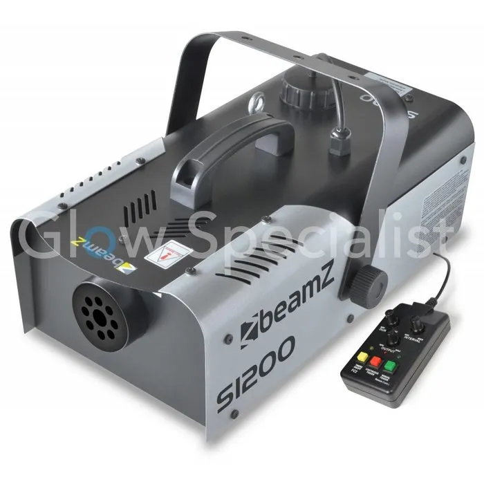 BeamZ BEAMZ S1200 MKII ROOKMACHINE MET TIMER AFSTANDSBEDIENING