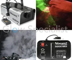 BeamZ BEAMZ S1200 MKII ROOKMACHINE MET TIMER AFSTANDSBEDIENING