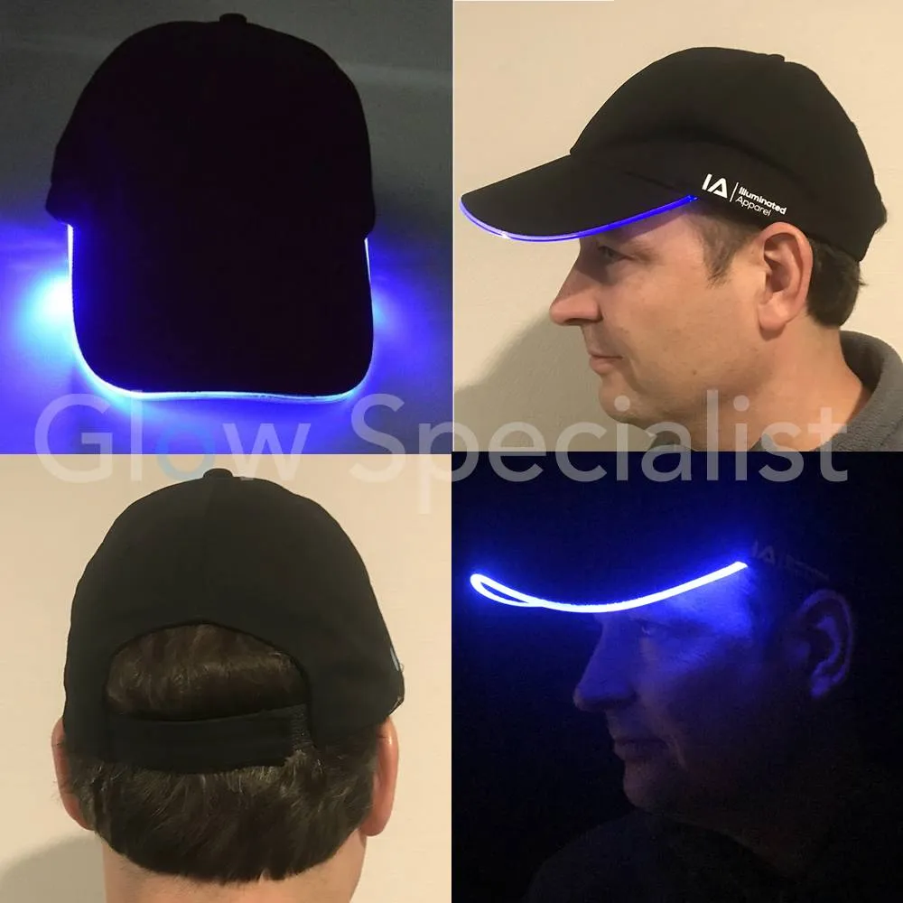 LED LIGHT UP BASEBALL CAP - Glow Specialist