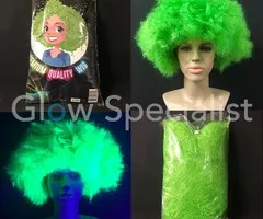 Glow Specialist NEON GROENE AFRO PRUIK