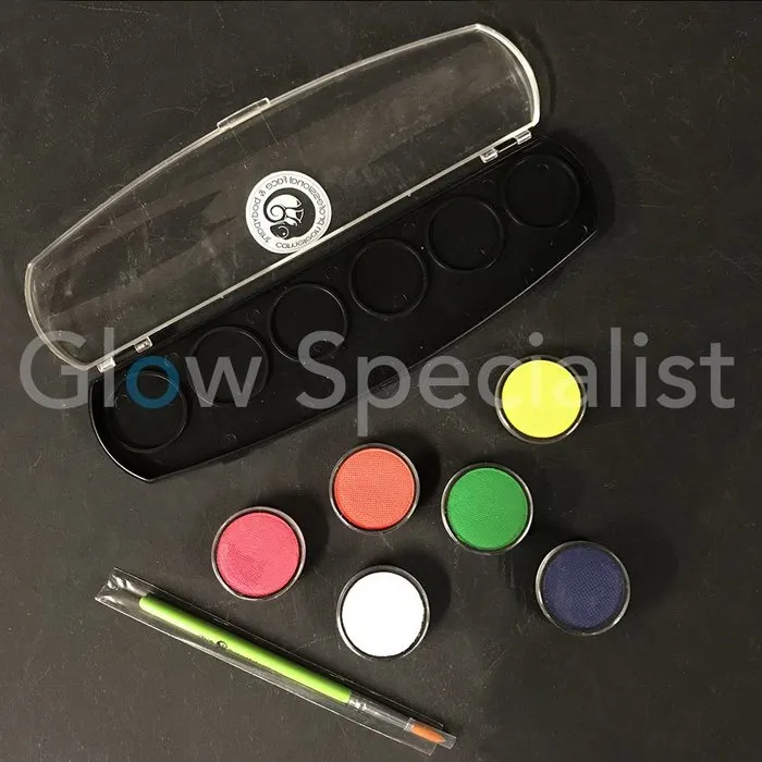 Cameleon CAMELEON BIG ADULT UV PARTY BOX PALETTE - 6 COLORS