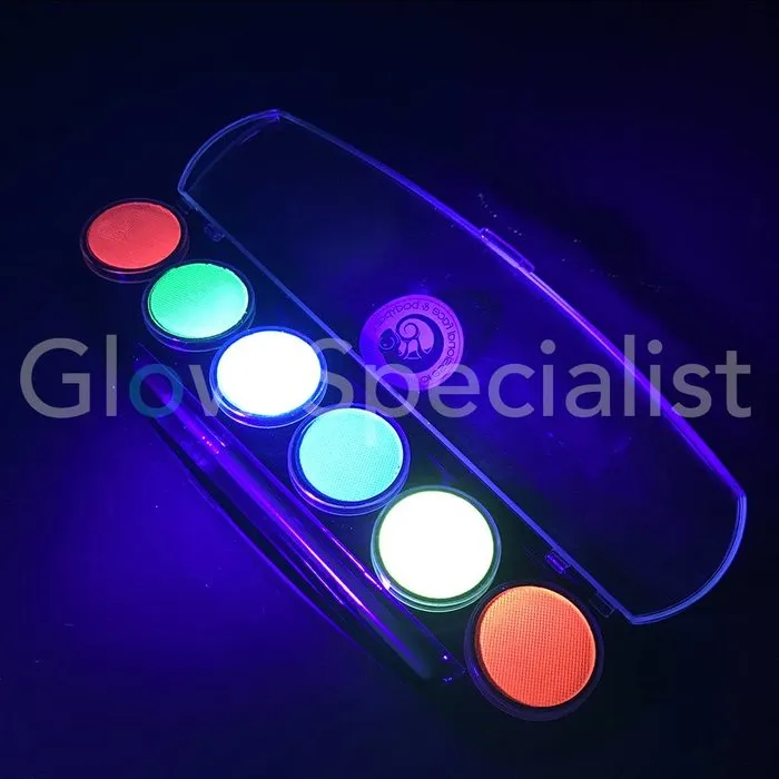 Cameleon CAMELEON BIG ADULT UV PARTY BOX PALET - 6 KLEUREN