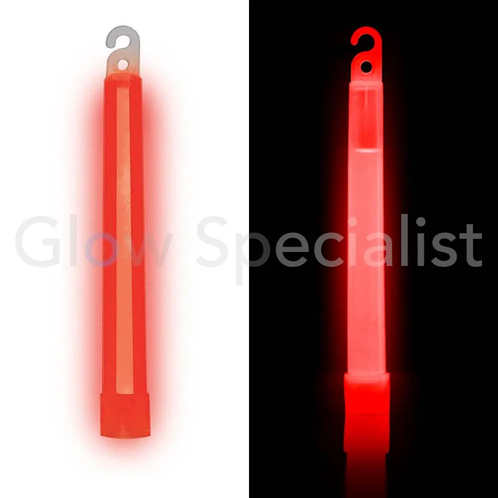 Cyalume Cyalume SnapLight 6" – 15 cm x 17 mm – Professionele militair‑grade glowstick – 12 uur licht – Individueel verpakt – 5 jaar houdbaar