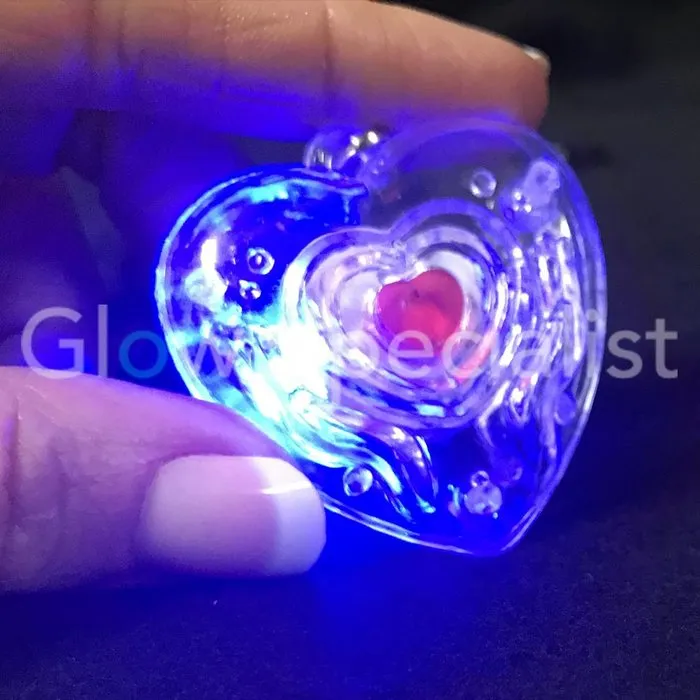 LED HART KETTING