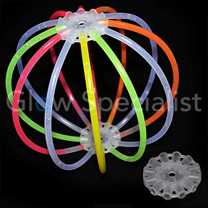 Glow Specialist GLOW BAL/BLOEM CONNECTORS - SET VAN 2 - EXCL. GLOWSTICKS