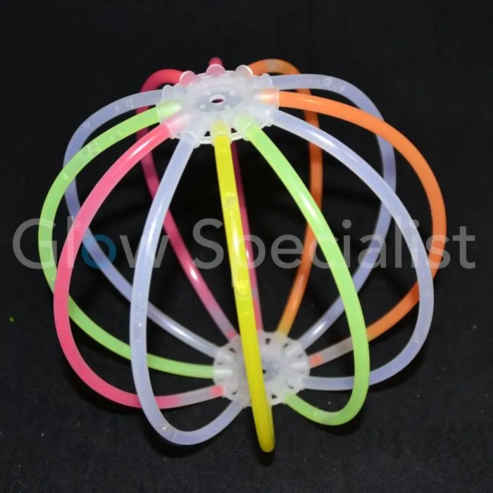 Glow Specialist GLOW BALL / FLOWER CONNECTORS - SET OF 2-  EXCL. GLOWSTICKS