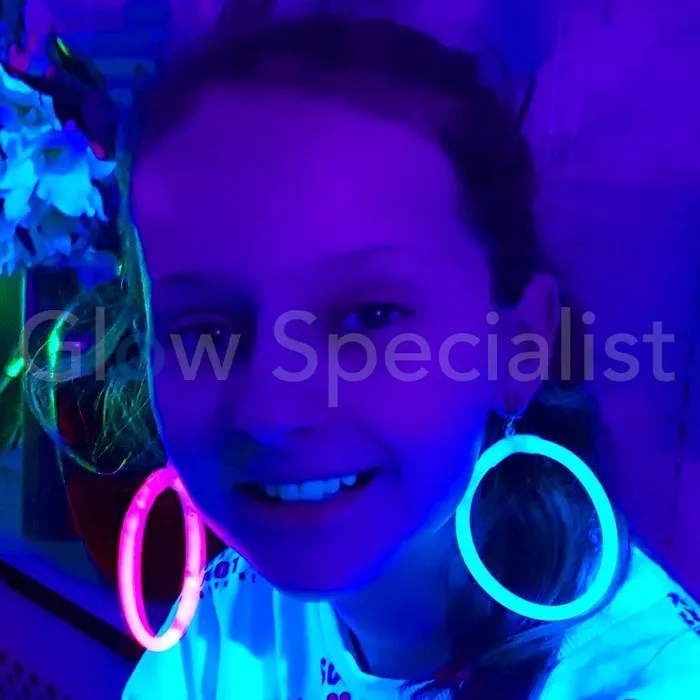 Glow Specialist GLOW EARRINGS CONNECTORS CLIP ON - EXCL. GLOWSTICKS