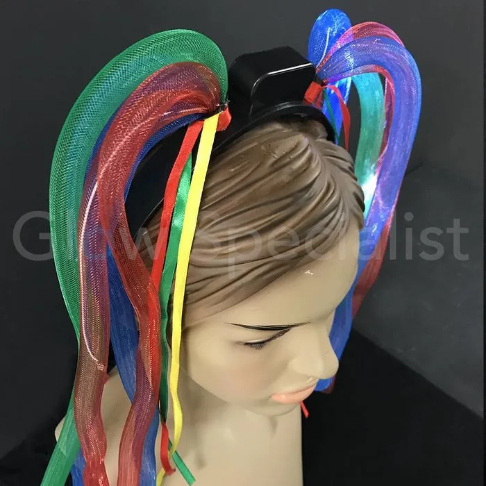 LED CRAZY HAIR DIADEM