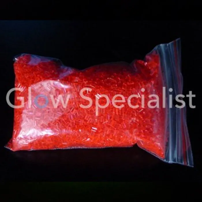 NEON GRANULES -  UV / BLACKLIGHT - 100 GRAMS