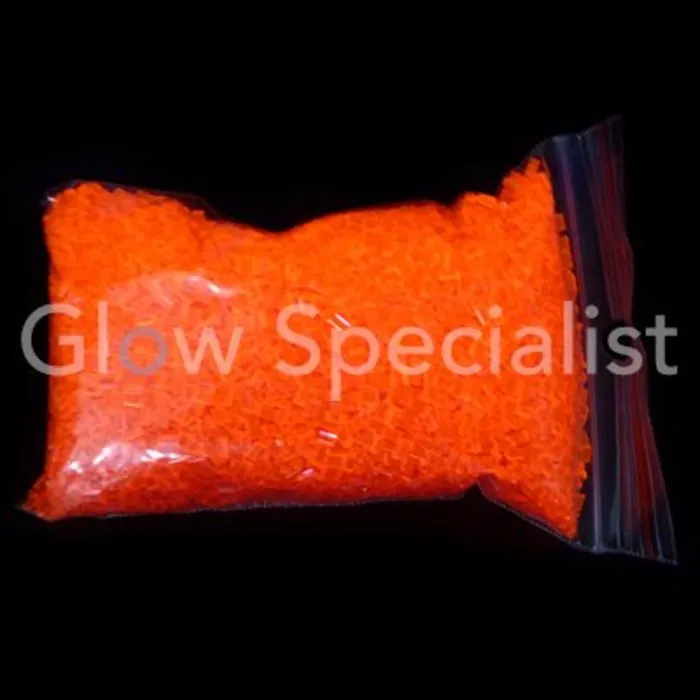 NEON GRANULES -  UV / BLACKLIGHT - 100 GRAMS