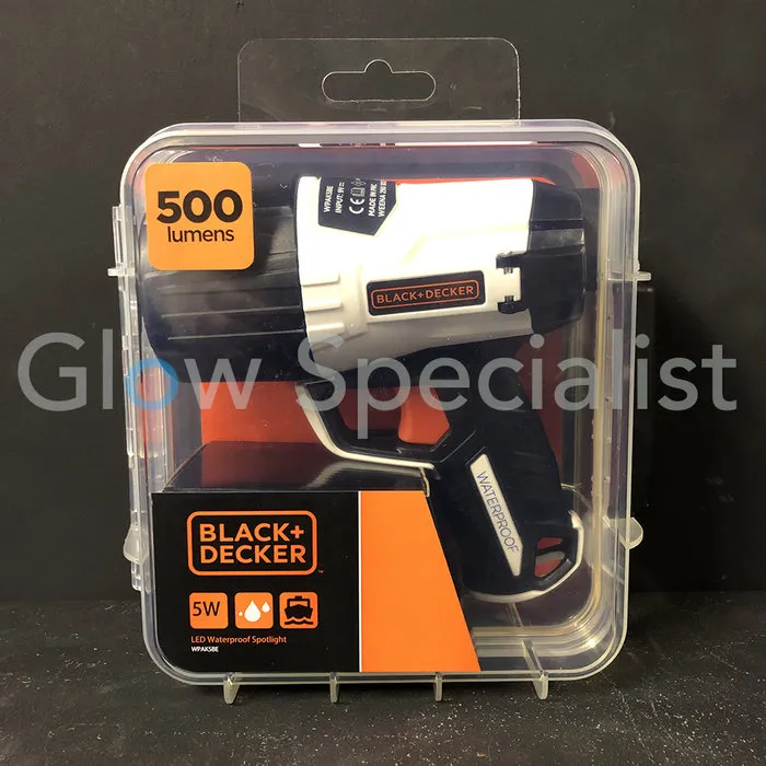 Black & Decker BLACK & DECKER LED WATERPROOF SPOTLIGHT 500 LUMEN