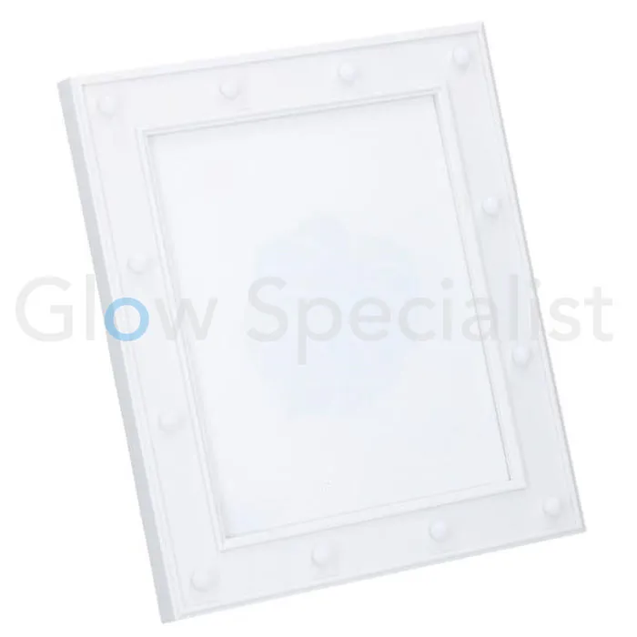 LED FOTOLIJST - 32,5 x 27,5 CM - WIT - 12 LED