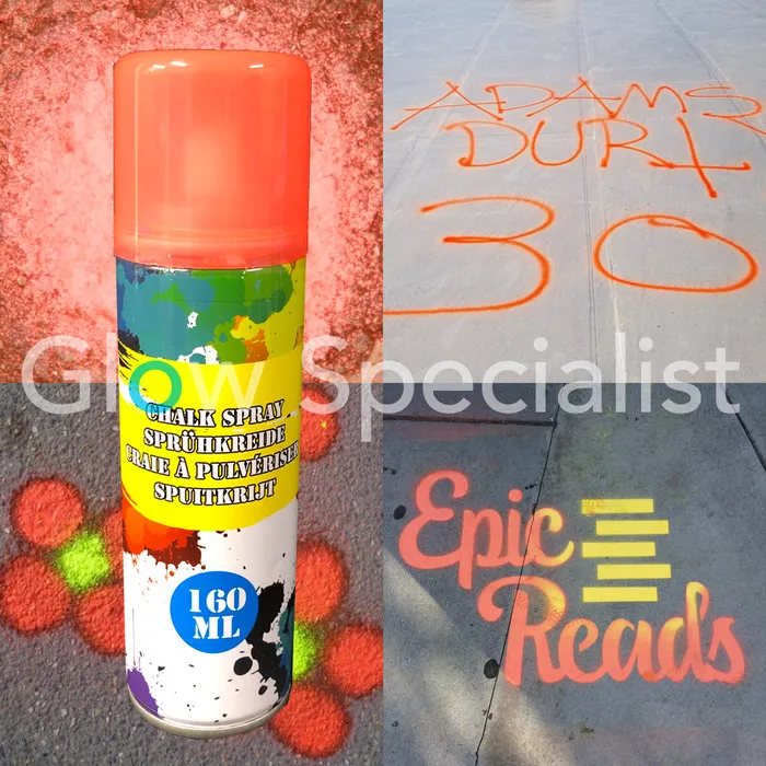 NEON CHALK SPRAY - 160 ML - 6 KLEUREN