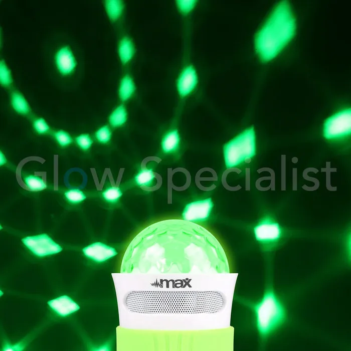 MX2 DISCO LED LIGHT BLUETOOTH SPEAKER JELLYBALL