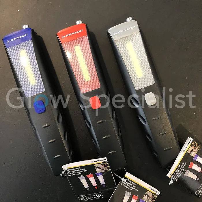 Dunlop DUNLOP LED WORK LIGHT WITH MAGNET - 2 SMD LED - 1 COB