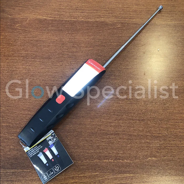 Dunlop DUNLOP LED WORK LIGHT WITH MAGNET - 2 SMD LED - 1 COB