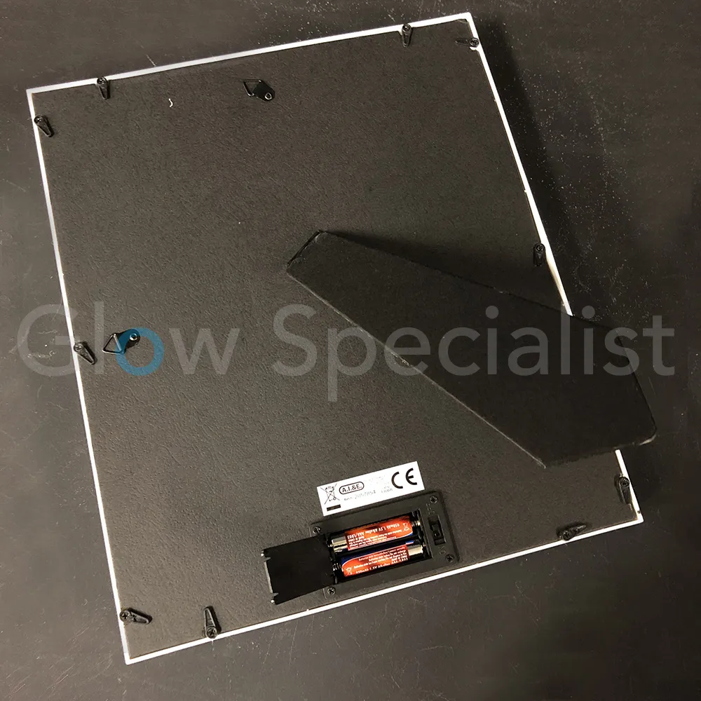 LED FOTOLIJST - 32,5 x 27,5 CM - WIT - 12 LED