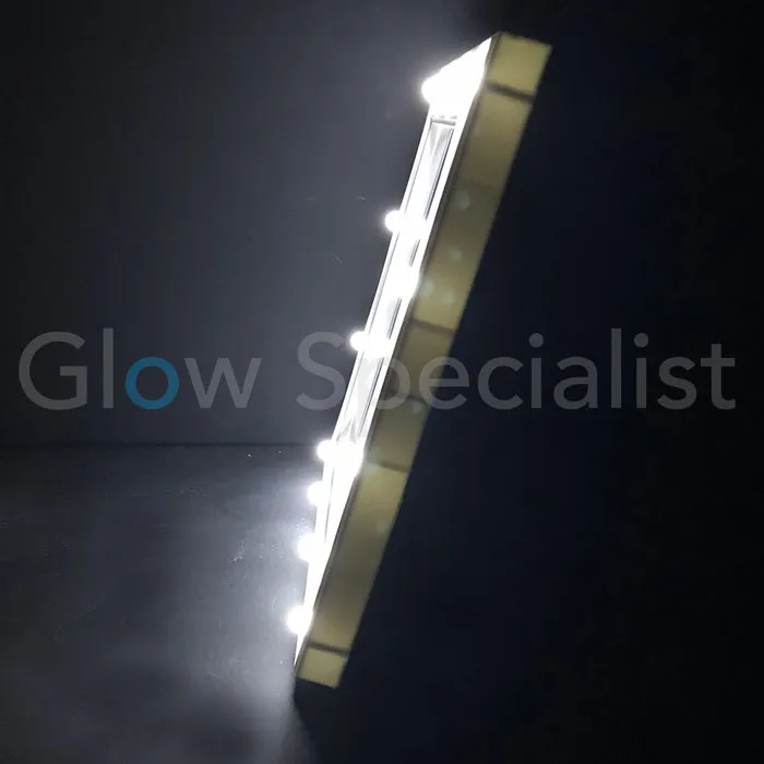 LED FOTOLIJST - 32,5 x 27,5 CM - WIT - 12 LED