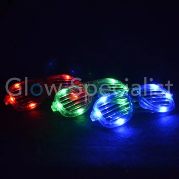 LED Glasses Shutter – Eye-catching LED party glasses for parties & festivals