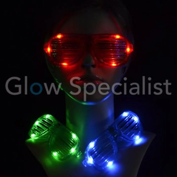 LED Bril Shutter – Opvallende LED feestbril voor party & festival
