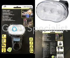 Dunlop DUNLOP LED BIKE FRONT LIGHT - 3 LED