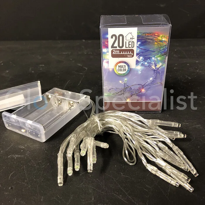 LED LIGHTS - 20 LAMPJES - MULTICOLOR