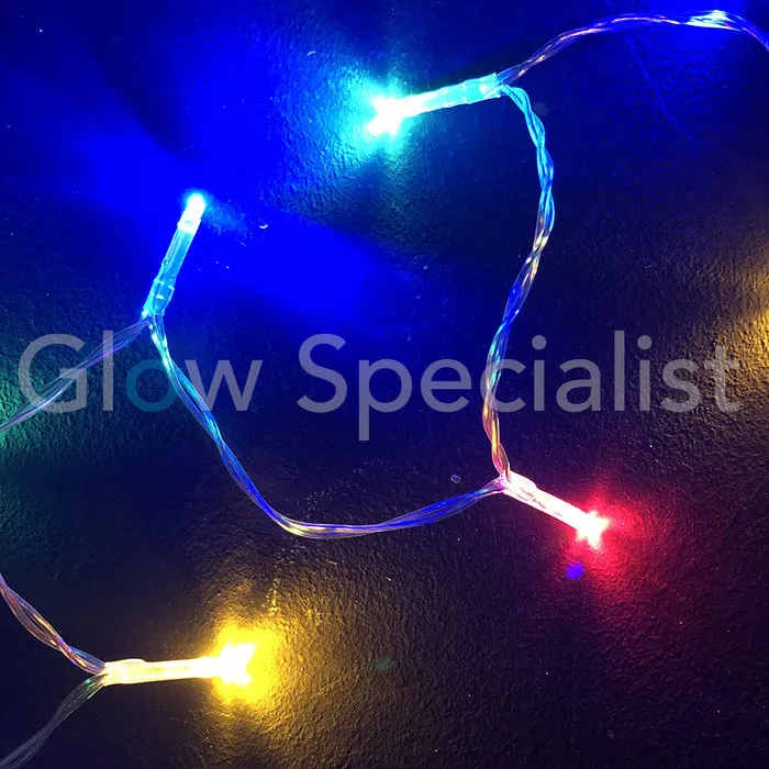 LED LIGHTS - 10 LIGHTS - MULTICOLOR