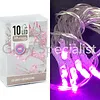 LED LIGHTS - 10 LAMPJES - ROZE