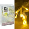 LED LIGHTS - 10 LAMPJES - GEEL