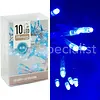 LED LIGHTS - 10 LAMPJES - BLAUW
