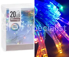 LED LIGHTS - 20 LIGHTS - MULTICOLOR