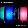 UV / BLACKLIGHT NEON CORD PVC - 2 MM