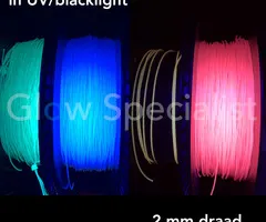 UV / BLACKLIGHT NEON CORD PVC - 2 MM