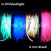 UV / BLACKLIGHT NEON CORD PVC - 6 MM