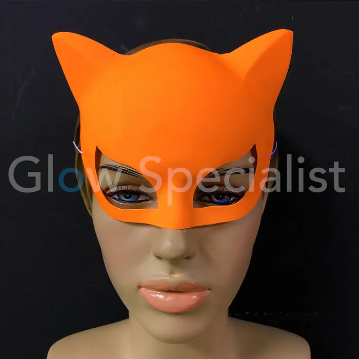 Glow Specialist NEON EYE MASK CAT - SET OF 12 PCS -  4 COLORS