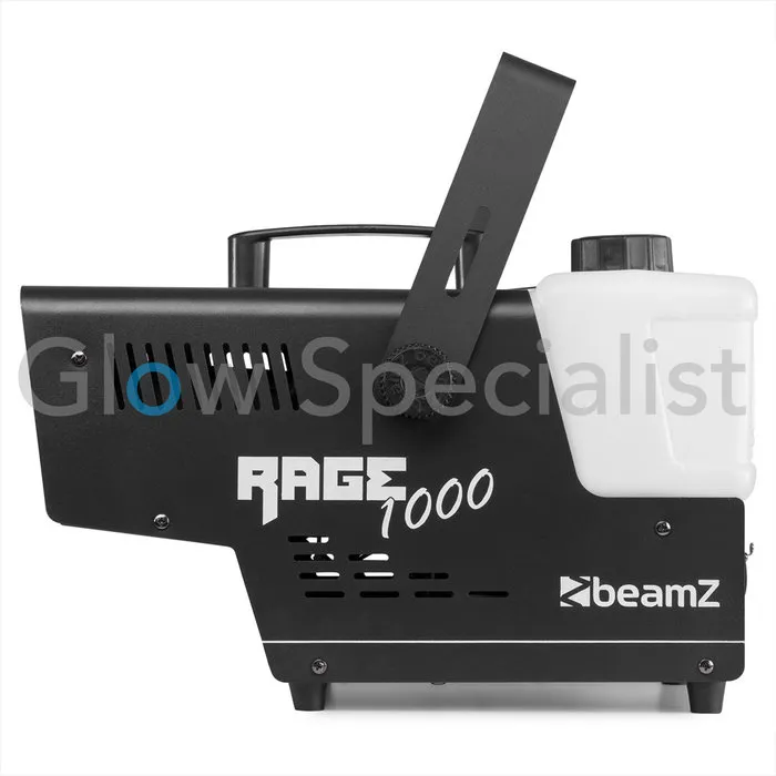 BeamZ BeamZ Rage1000 Rookmachine – 1000W – Draadloze Afstandsbediening – Hoge Output – Snelle Opwarmtijd