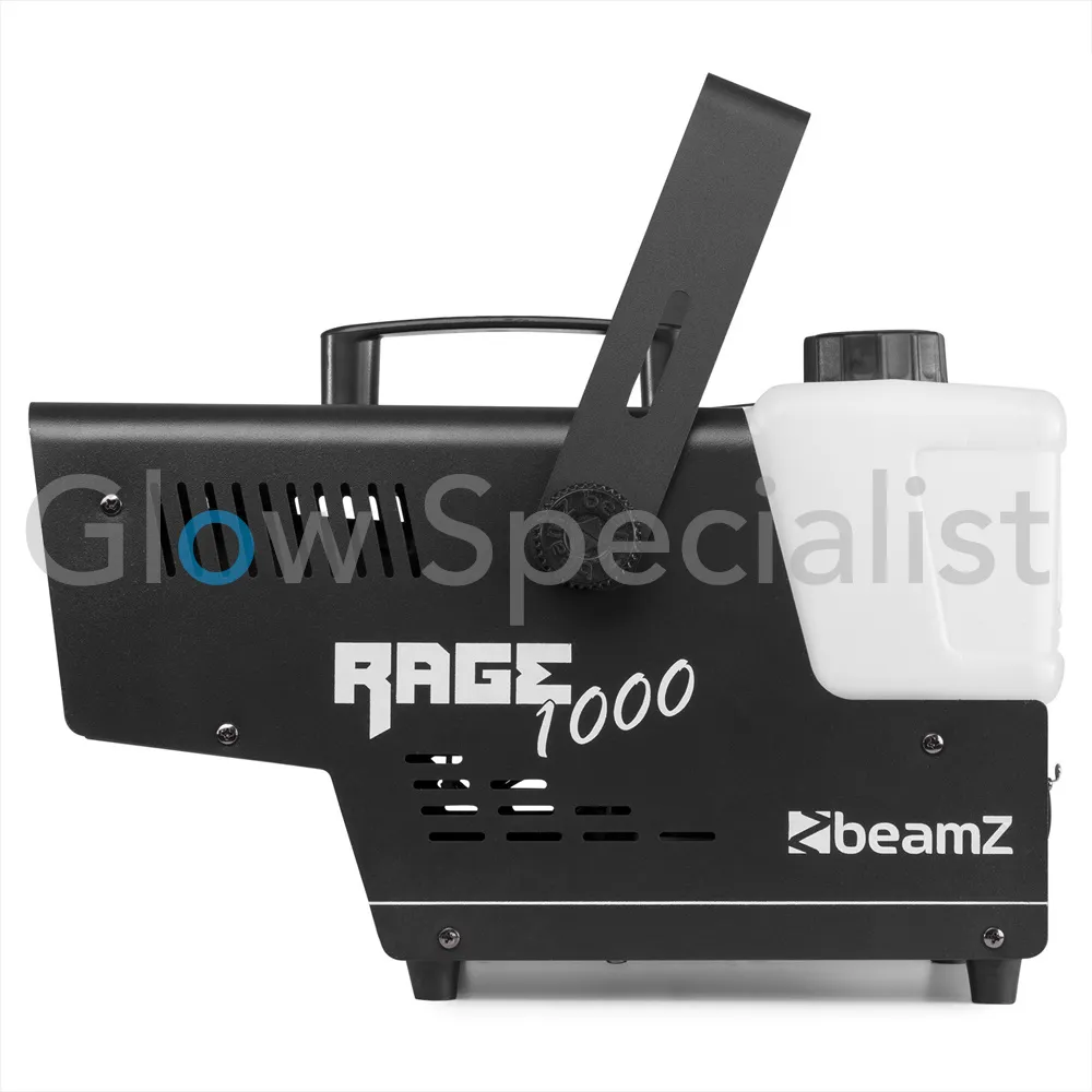 BeamZ BeamZ Rage1000 Rookmachine – 1000W – Draadloze Afstandsbediening – Hoge Output – Snelle Opwarmtijd