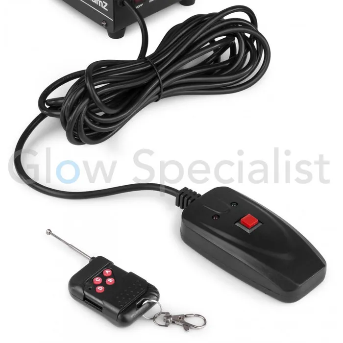 BeamZ BeamZ Rage1000 Fog Machine – 1000W – Wireless Remote – High Output – Fast Heat‑Up