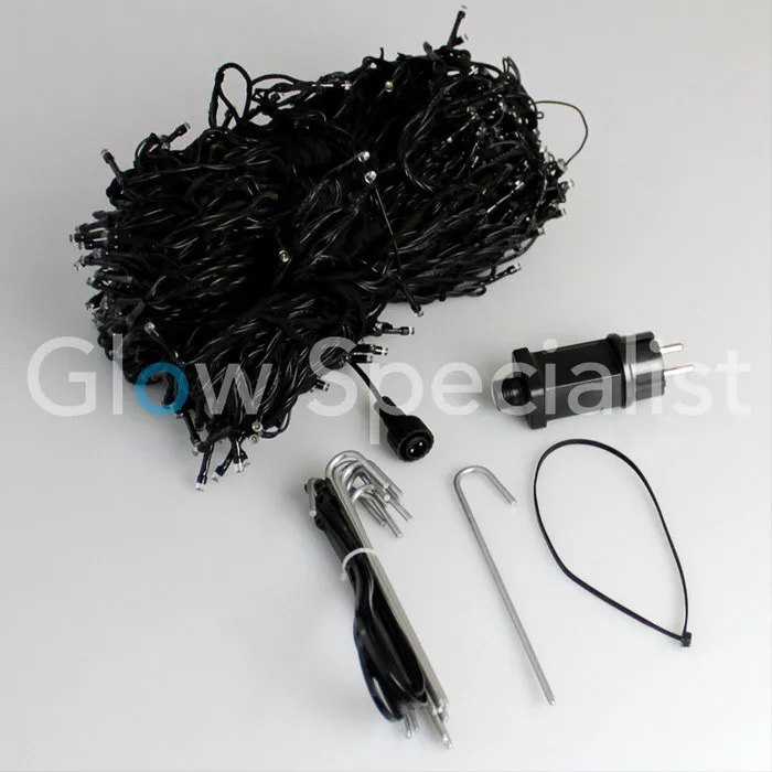 FLAGPOLE LIGHTING - 360 LED - H 800 CM - WARM WHITE