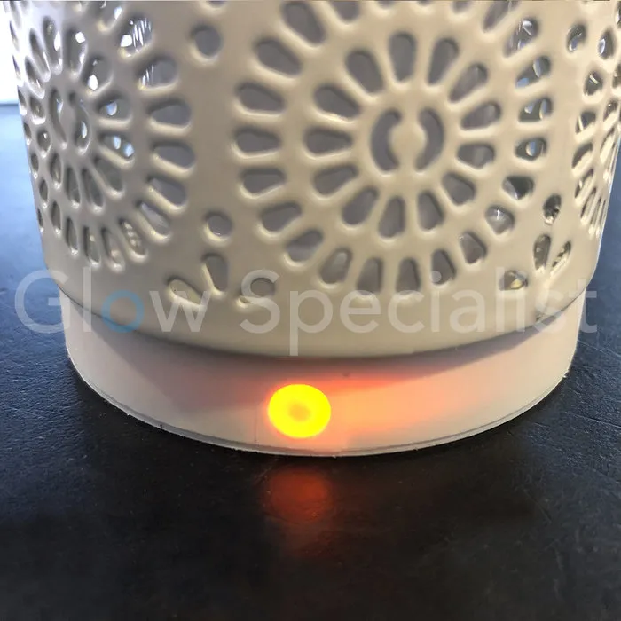 Firelamp FIRELAMP™ MAGNETISCHE TAFEL VUURLAMP - OPLAADBAAR VIA USB - ZWART OF WIT