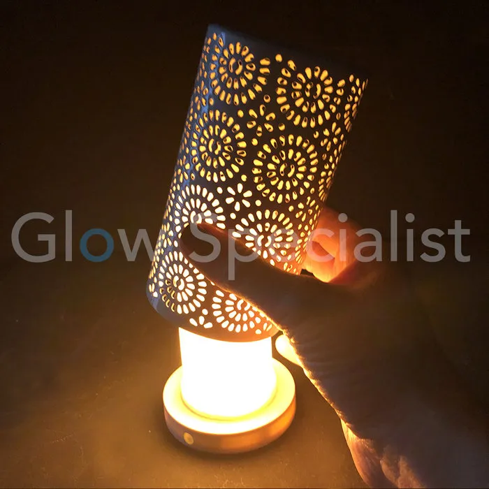 Firelamp FIRELAMP™ MAGNETISCHE TAFEL VUURLAMP - OPLAADBAAR VIA USB - ZWART OF WIT