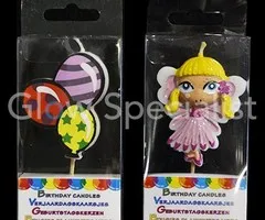 Glow Specialist VERJAARDAGSKAARSJES - ASSORTI - GROOT - 2 STUKS